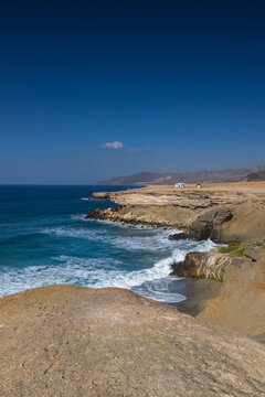 Coast in Jandia Nature Reserve, Fuerteventura