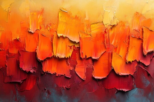 Orange Autumn Halloween Background with Warm Textured Fall Colors for Digital Scrapbooking and Stationery