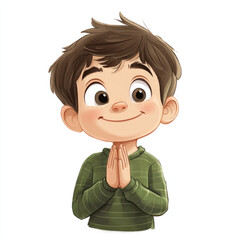 Obraz premium boy stylish