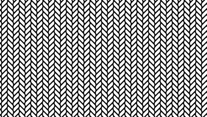Seamless vector pattern knit stitch repeating swatch