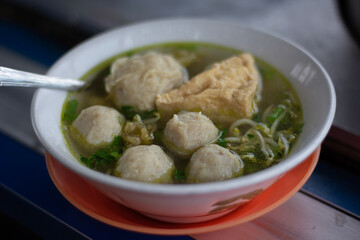 Meatballs, Traditional Indonesian Food
