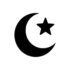 Crescent Moon and Star