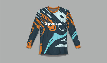 Soccer jersey design for sublimation, sport t shirt design