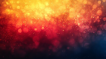 Fototapeta premium Dark red yellow glowing abstract color gradient background, grainy texture, noise effect, Generative AI
