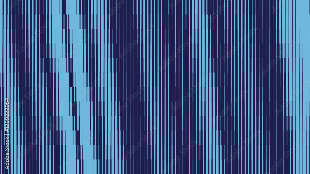 Poster Line Halftone Gradient Effect Pattern. Straight Lines Background. Monochrome Abstract Texture with Parallel Stripes Thick to Thin. Vector Illustration.