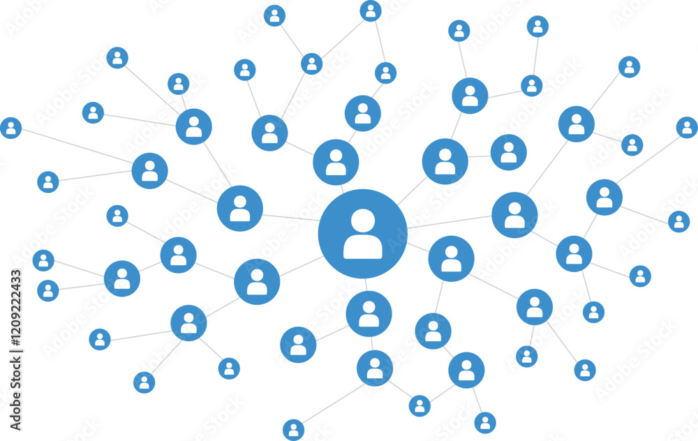 Poster global network connection concept. big data visualization. social network communication between peop