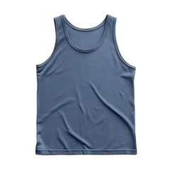 Sleeveless Tank Top Mockup on White Background