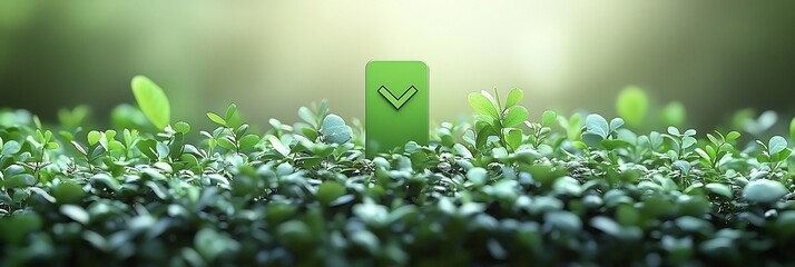 Digital green progress bar loading on a clean white background