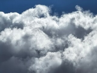 blue sky with clouds