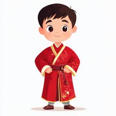 Fototapeta premium boy stylish