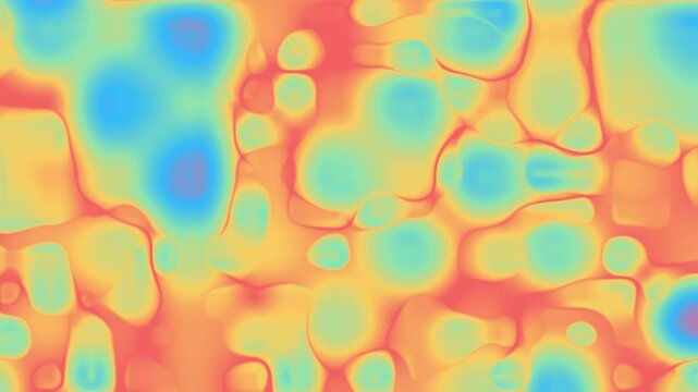 Abstract art swirling orange blue yellow hues. Suitable for backgrounds, website designs, prints, and digital art projects. Vibrant and colorful.