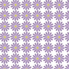 seamless pattern with flowers