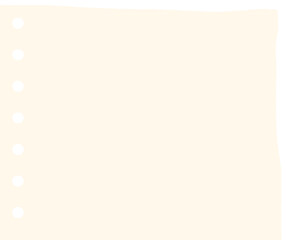 Paper scraps. Torn pieces of paper, with torn edges for notes, realistic torn pieces of blank note pages. Vector illustration isolated. Vector illustration