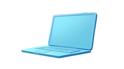 laptop isolated on white background