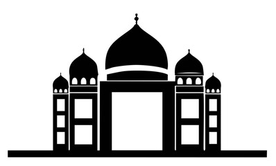 mosque silhouette