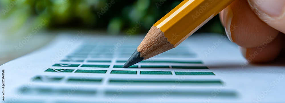 Poster ai generate business strategy checklist office workspace document review collaborative environment c