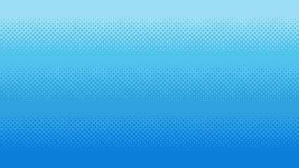 カラーハーフトーンを使ったグラデーション背景（水色系）