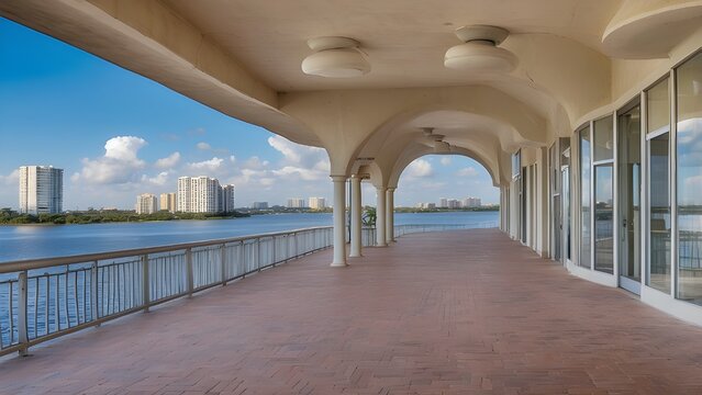 Bayshore Boulevard Tampa Florida Scenic Waterfront Architecture Photography
