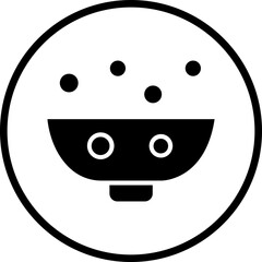 Evaporating Dish Icon Style