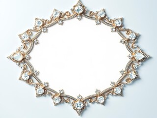 Silver diamond pearl background with a shimmering and luxurious design, jewelry, backdrop