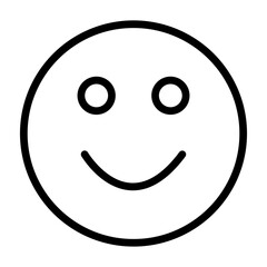 Good Mood Vector Line Icon Design