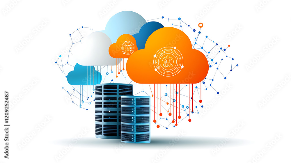 Poster data management solutions transforming cloud infrastructure in modern technology environments