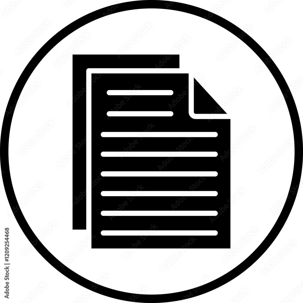 Poster files icon style