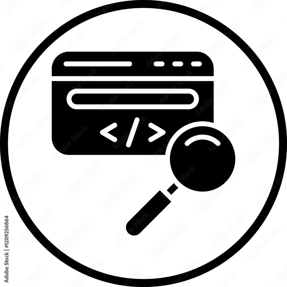 Poster code review icon style