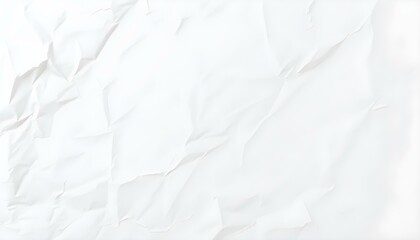 Fototapeta premium Aged White Creased Paper Texture: Vintage Poster Background for Text and Design empty retro
