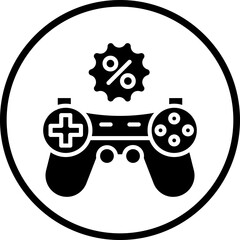 Gaming Discount Icon Style