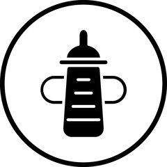 Obraz premium Baby Feeder Icon Style