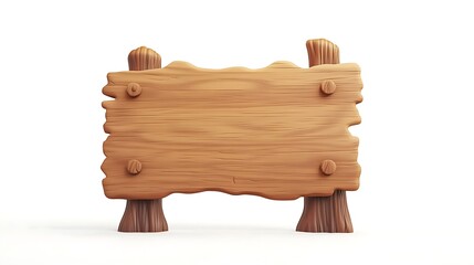 Autumnal Wooden Signboard with Flowers