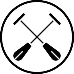 Paddles Icon Style