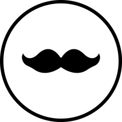 Moustache Icon Style