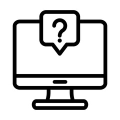 computer costumer service outline style