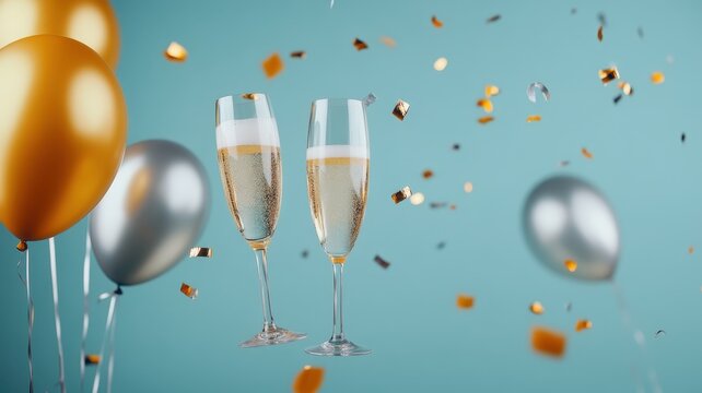 Celebrate with elegance and joy as golden moments create unforgettable memories.