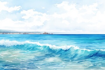 Fototapeta premium Sea outdoors horizon nature