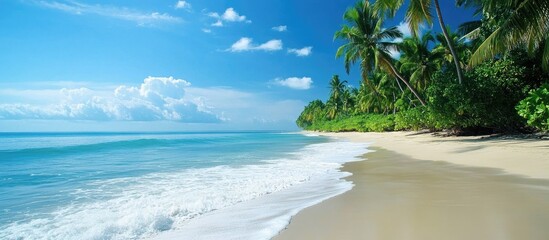 Obraz premium beautiful beach view