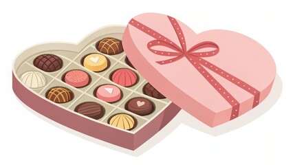 heart shaped chocolates