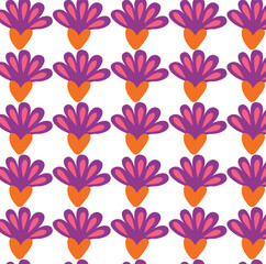 seamless pattern with flowers
