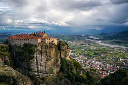 Meteora ancient Saint Stephen holy monastery Unesco site