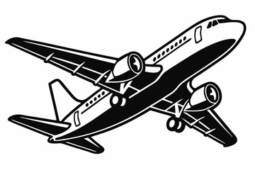 Set of Cloud, Book, House, Bottle, and Tree Icons  Vector Designs on White Background