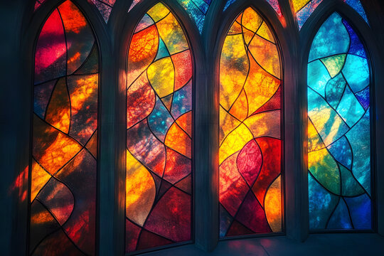 abstract background in colors and patterns for Clergy Appreciation Month - Powered by Adobe