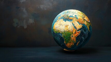 Global Network Connection: A Hand Holding Our Digitally Connected World