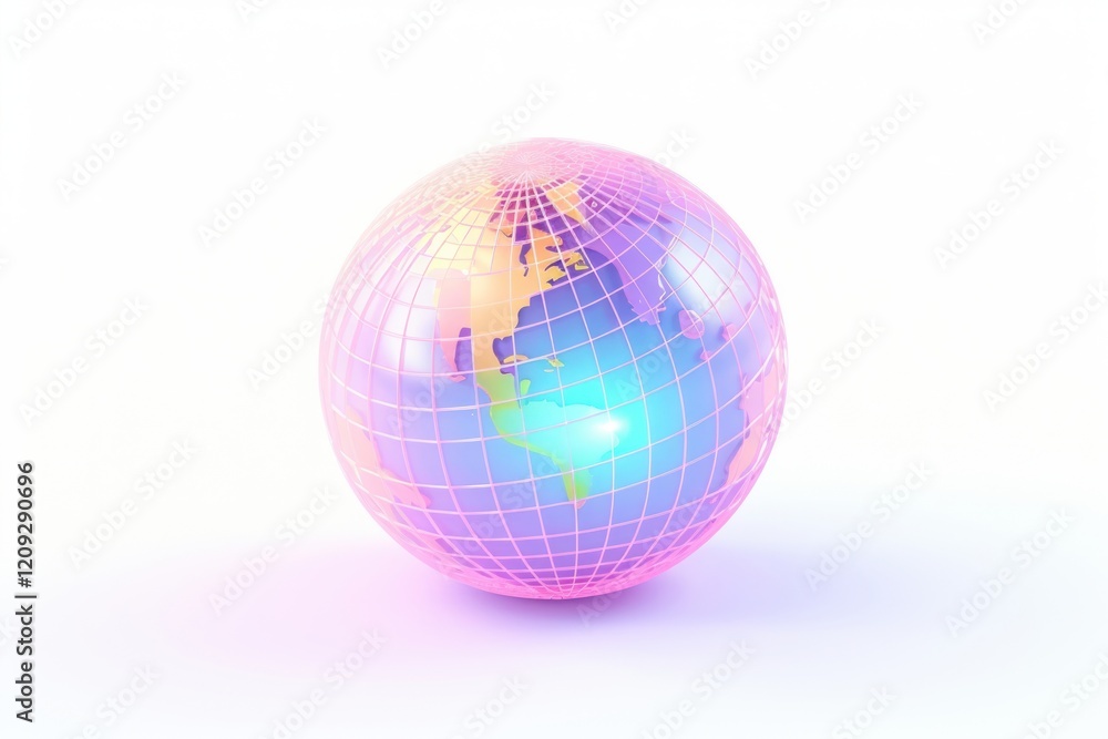 Canvas Prints globe technology sphere planet