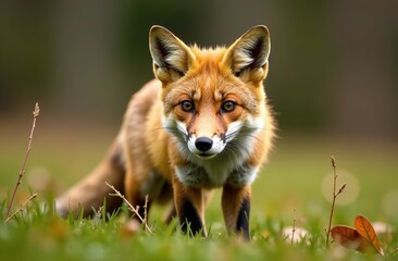 Fototapeta premium Fox wildlife animal mammal