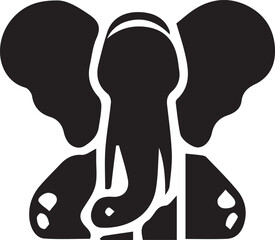 silhouette of a person with headphones