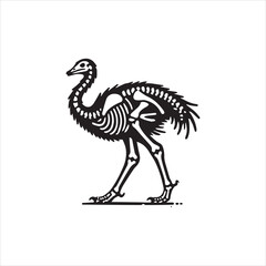 illustration of a dragon bird