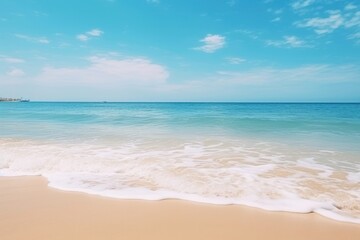 Beach background outdoors horizon nature