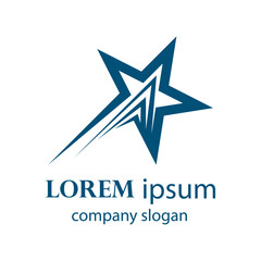 successful victory star logo design